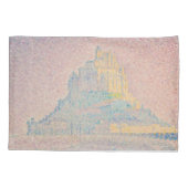 Paul Signac - Mount Saint Michel Fog en Sun Kussensloop (Achterkant)