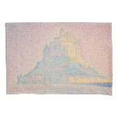Paul Signac - Mount Saint Michel Fog en Sun Kussensloop (Voorkant)