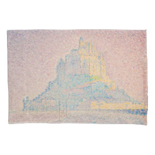Paul Signac - Mount Saint Michel Fog en Sun Kussensloop