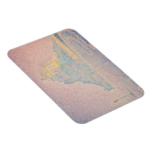 Paul Signac - Mount Saint Michel Fog en Sun Magneet (Rechterzijde)