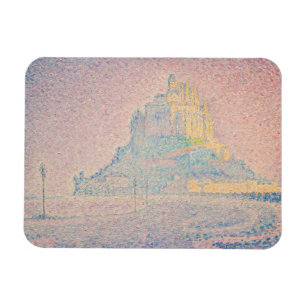 Paul Signac - Mount Saint Michel Fog en Sun Magneet