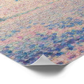 Paul Signac - Mount Saint Michel Fog en Sun Poster (Hoek)