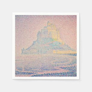 Paul Signac - Mount Saint Michel Fog en Sun Servet