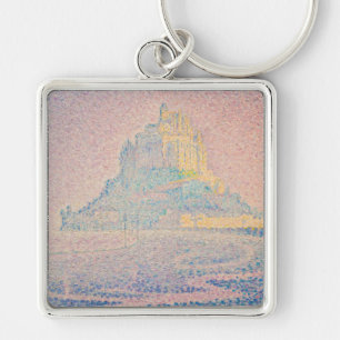 Paul Signac - Mount Saint Michel Fog en Sun Sleutelhanger