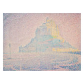 Paul Signac - Mount Saint Michel Fog en Sun Tafelkleed (Voorkant (Horizontaal))