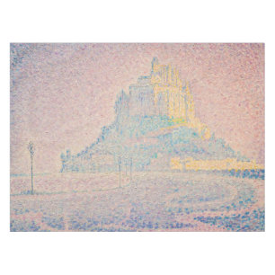 Paul Signac - Mount Saint Michel Fog en Sun Tafelkleed