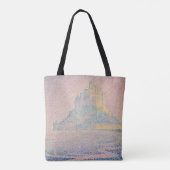 Paul Signac - Mount Saint Michel Fog en Sun Tote Bag (Achterkant)
