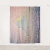 Paul Signac - Mount Saint Michel Fog en Sun Wandkleed (Voorkant)