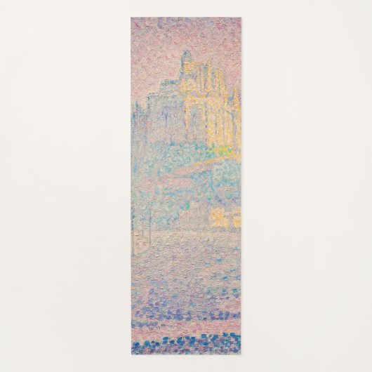 Paul Signac - Mount Saint Michel Fog en Sun Yogamat (Voorkant)