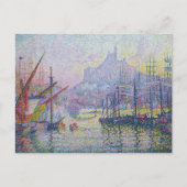 Paul Signac - Notre-Dame-de-la-Garde, Marseille Briefkaart (Voorkant)