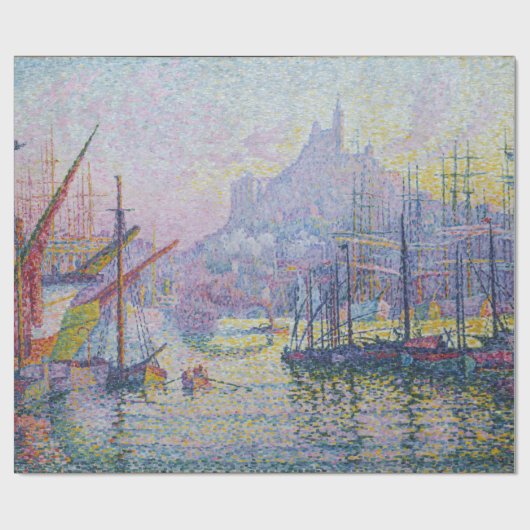 Paul Signac - Notre-Dame-de-la-Garde, Marseille Cadeaupapier (Vlak)