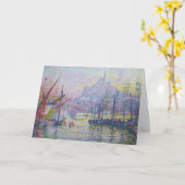 Paul Signac - Notre-Dame-de-la-Garde, Marseille Kaart (Gele Bloem)