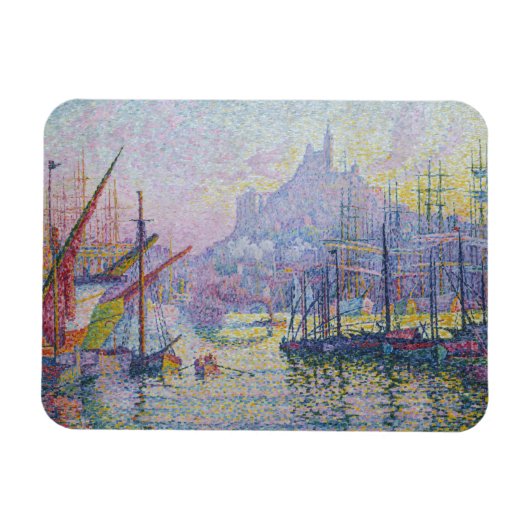 Paul Signac - Notre-Dame-de-la-Garde, Marseille Magneet (Horizontaal)
