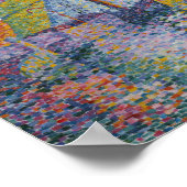 Paul Signac - Notre-Dame-de-la-Garde, Marseille Poster (Hoek)