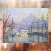 Paul Signac - Notre-Dame-de-la-Garde, Marseille Raamsticker (Vel 2)