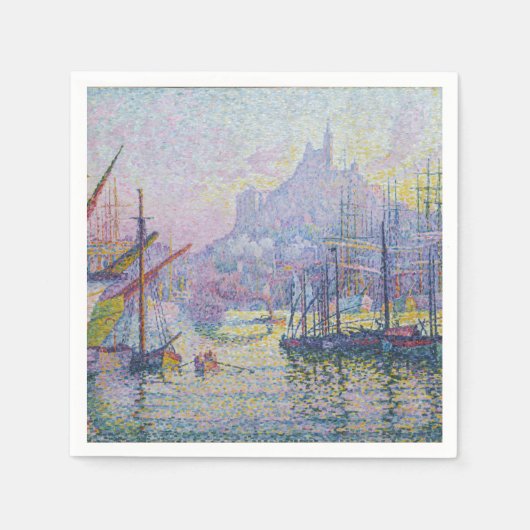 Paul Signac - Notre-Dame-de-la-Garde, Marseille Servet (Voorkant)