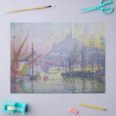 Paul Signac - Notre-Dame-de-la-Garde, Marseille Tissuepapier (Craft)