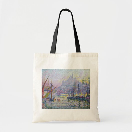 Paul Signac - Notre-Dame-de-la-Garde, Marseille Tote Bag (Voorkant)