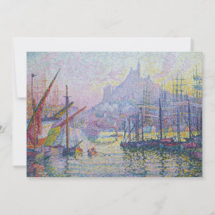 Paul Signac - Onze-Lieve-Vrouw-van-de-Wacht, Marse Bedankkaart