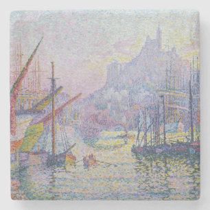 Paul Signac - Onze-Lieve-Vrouw-van-de-Wacht, Marse Stenen Onderzetter