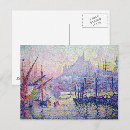 Paul Signac Painting Briefkaart (Voorkant / Achterkant)