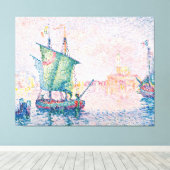 Paul Signac painting Canvas Afdruk (Insitu (Houten vloer))