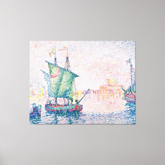 Paul Signac painting Canvas Afdruk (Voorkant)