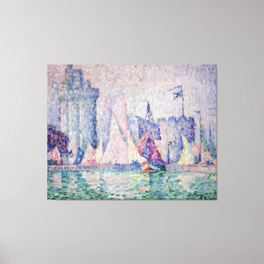 Paul Signac painting Canvas Afdruk (Voorkant)