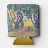 Paul Signac - Place des Lices, Saint-Tropez Blikjeskoeler (Achterkant)