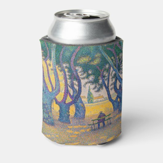 Paul Signac - Place des Lices, Saint-Tropez Blikjeskoeler (Blikje Achterkant)