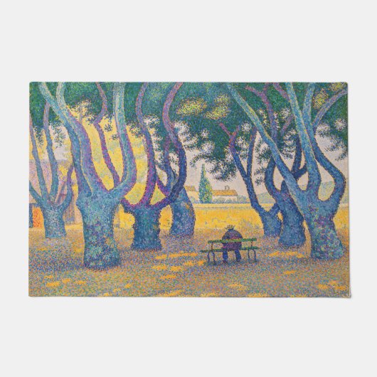 Paul Signac - Place des Lices, Saint-Tropez Deurmat (Voorkant)