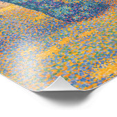 Paul Signac - Place des Lices, Saint-Tropez Foto Afdruk (Hoek)