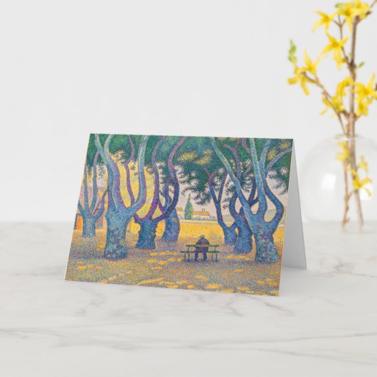 Paul Signac - Place des Lices, Saint-Tropez Kaart (Gele Bloem)