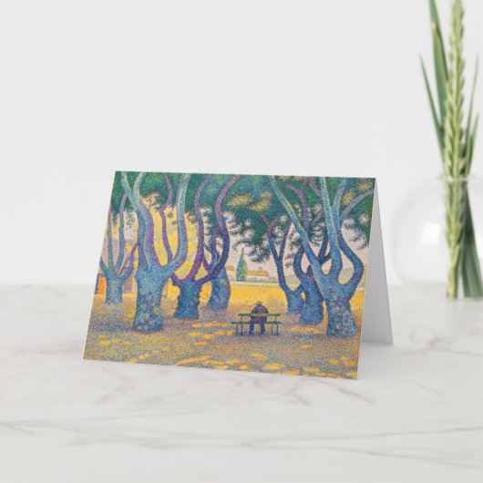 Paul Signac - Place des Lices, Saint-Tropez Kaart (Voorkant)