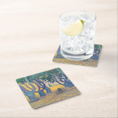 Paul Signac - Place des Lices, Saint-Tropez Kartonnen Onderzetters (Insitu)