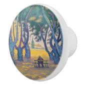 Paul Signac - Place des Lices, Saint-Tropez Keramische Knop (Rechts)