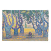 Paul Signac - Place des Lices, Saint-Tropez Kussensloop (Achterkant)