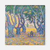 Paul Signac - Place des Lices, Saint-Tropez Magneet (Voorkant)