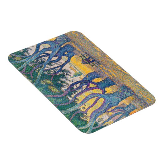 Paul Signac - Place des Lices, Saint-Tropez Magneet (Rechterzijde)