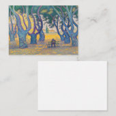 Paul Signac - Place des Lices, Saint-Tropez Notitiekaartje (Voorkant / Achterkant)