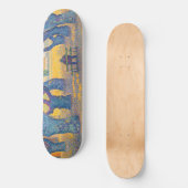 Paul Signac - Place des Lices, Saint-Tropez Persoonlijk Skateboard (Voorkant)