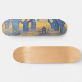 Paul Signac - Place des Lices, Saint-Tropez Persoonlijk Skateboard (Horizontaal)