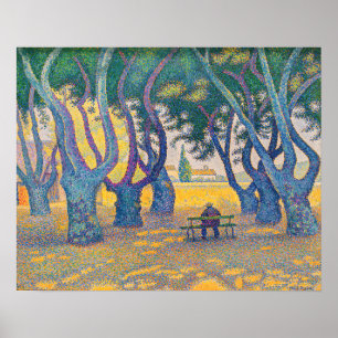 Paul Signac - Place des Lices, Saint-Tropez Poster