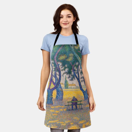 Paul Signac - Place des Lices, Saint-Tropez Schort (Gedragen)