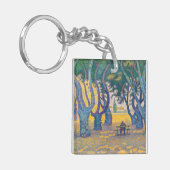 Paul Signac - Place des Lices, Saint-Tropez Sleutelhanger (Voorkant Links)
