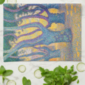 Paul Signac - Place des Lices, Saint-Tropez Theedoek (Gevouwen)