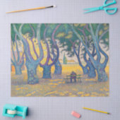 Paul Signac - Place des Lices, Saint-Tropez Tissuepapier (Craft)
