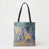 Paul Signac - Place des Lices, Saint-Tropez Tote Bag (Voorkant)