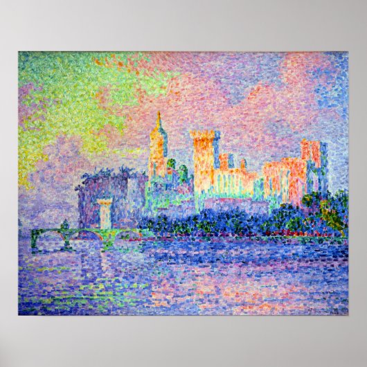 Paul Signac - Pointillism Art Poster (Voorkant)