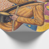 Paul Signac - Portret van M Felix Feneon, Opus 217 Cadeaupapier (Hoek)